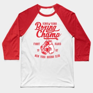 Boxing Champ Baseball T-Shirt